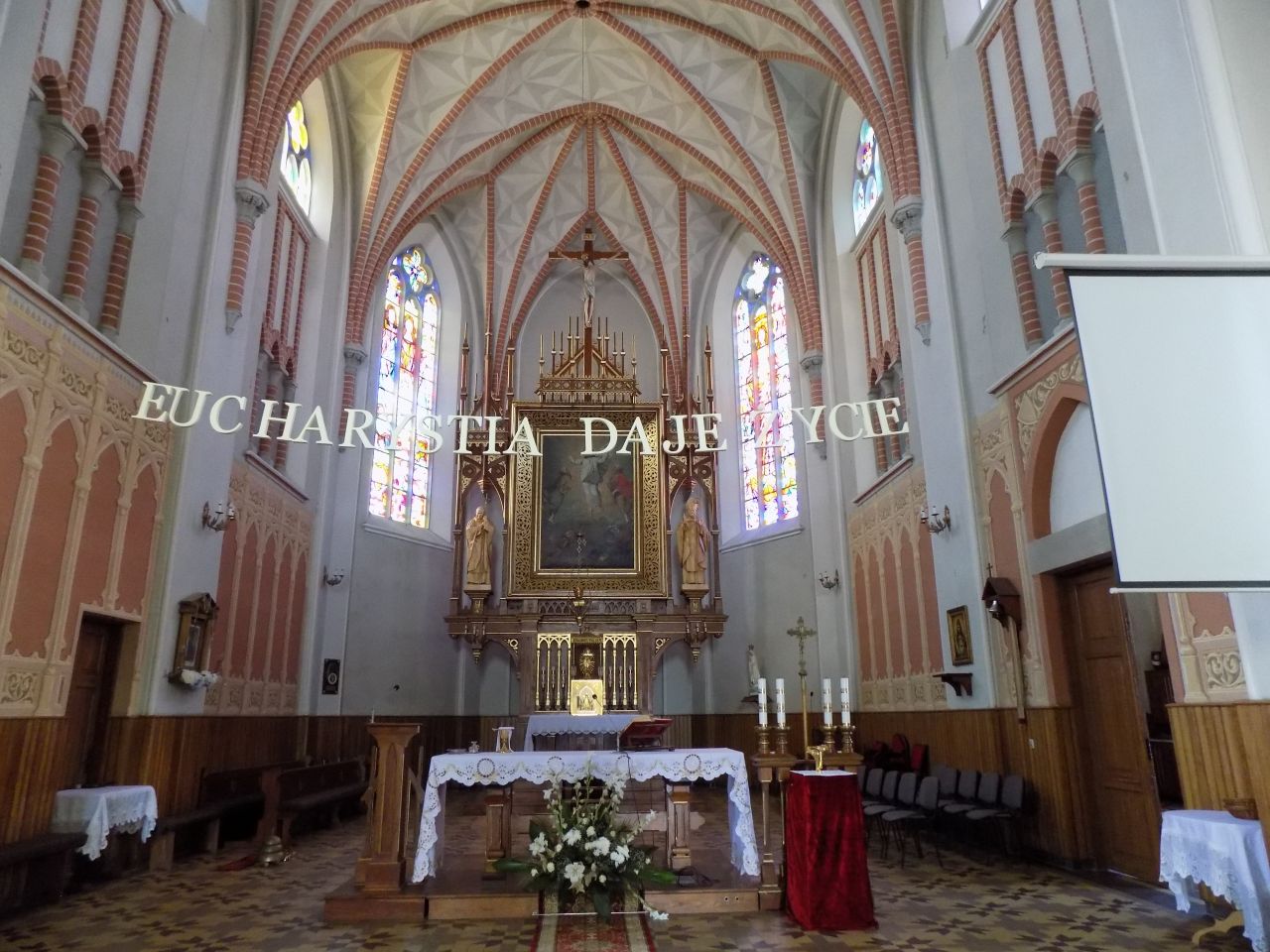 Wnętrze Kościoła w Piątnicy