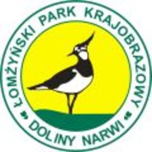 Logo Łomżyńskiego Parku Krajobrazowego Doliny Narwi